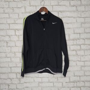 NIKE black full zip sweatshirt/ jacket
